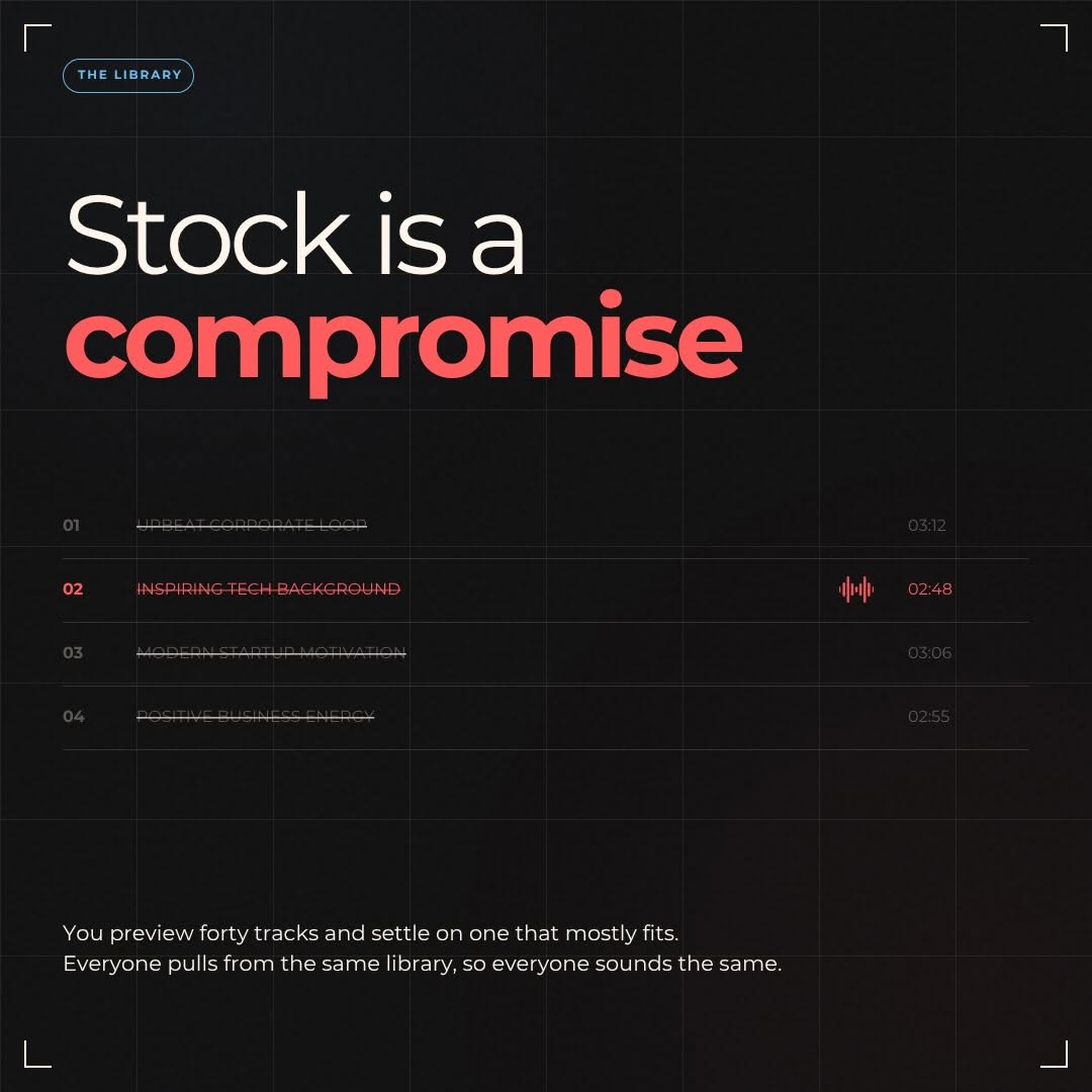 Stop Settling for Stock: Prompt the Soundtrack Your Video Actually Needs - slide 2