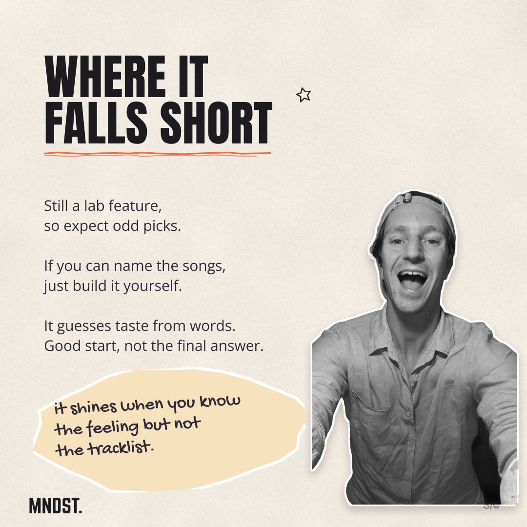 Spotify Labs: Describe the Trip, Not the Genre - slide 5