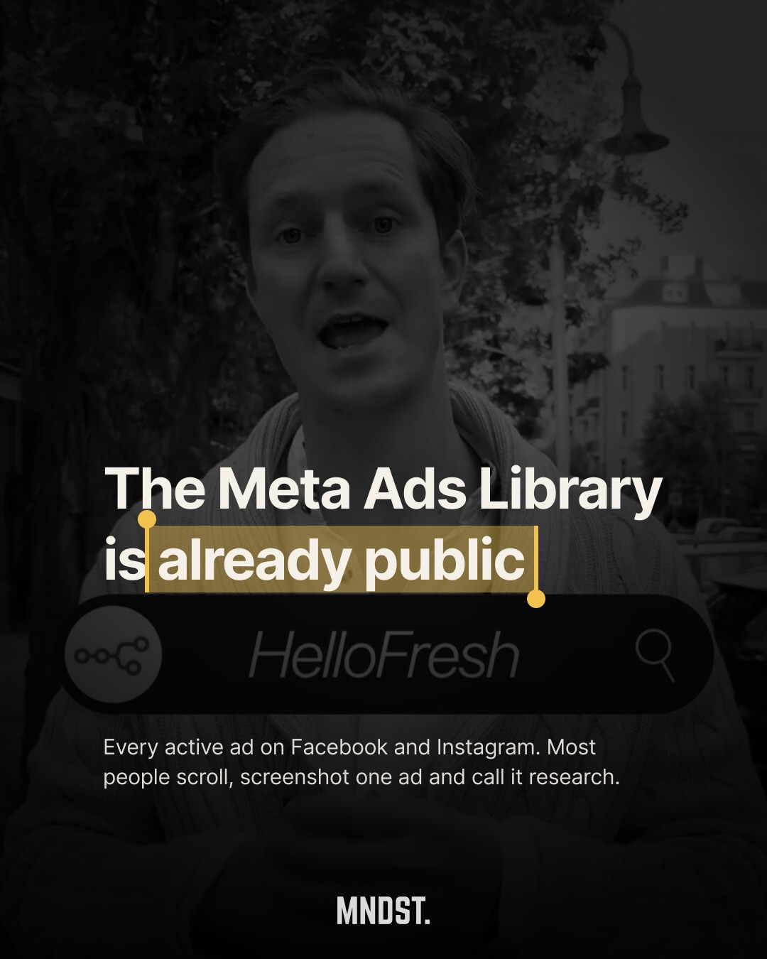 Reading Your Competitors' Ads at Scale with the Meta Ads Library - slide 2