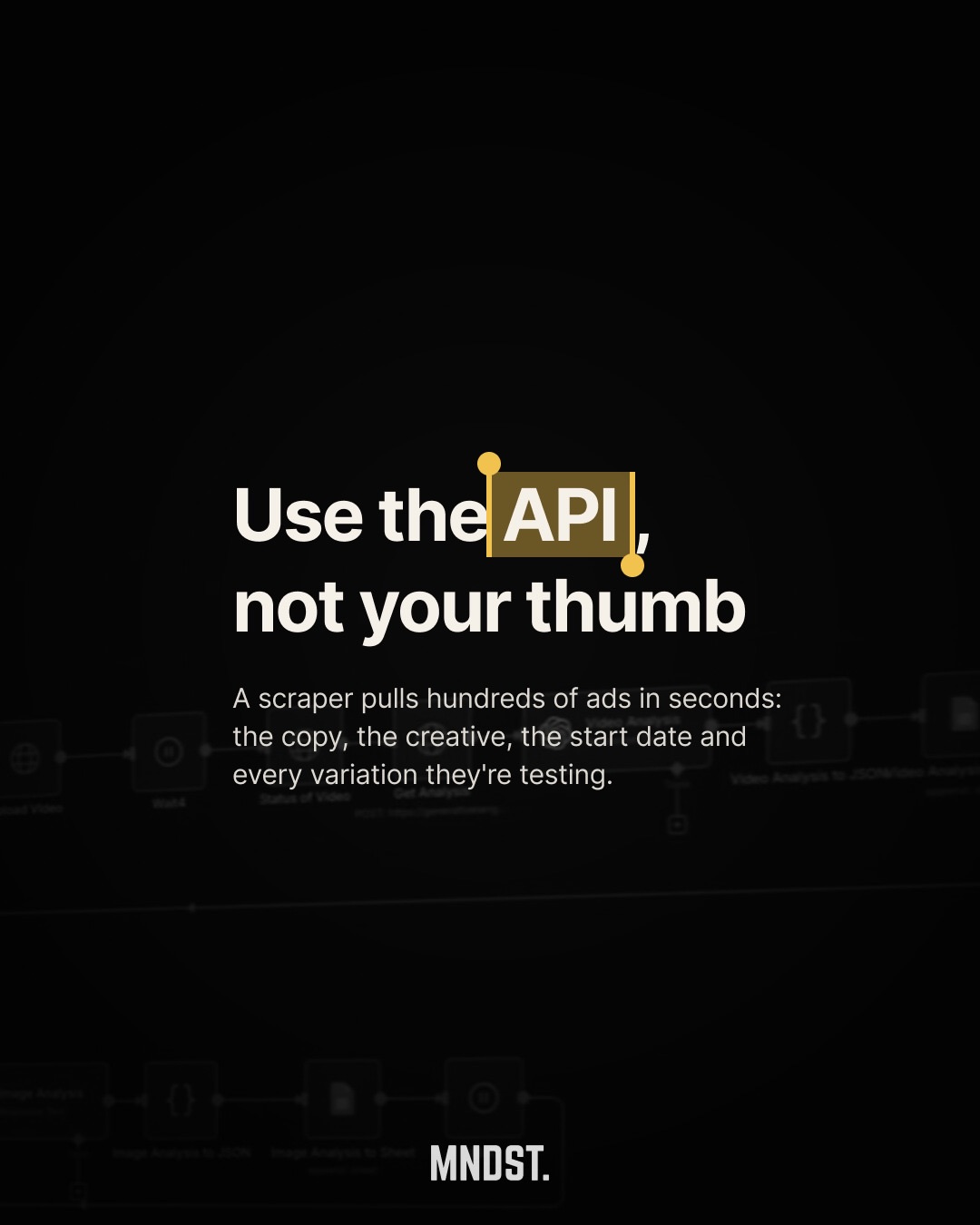 Reading Your Competitors' Ads at Scale with the Meta Ads Library - slide 3